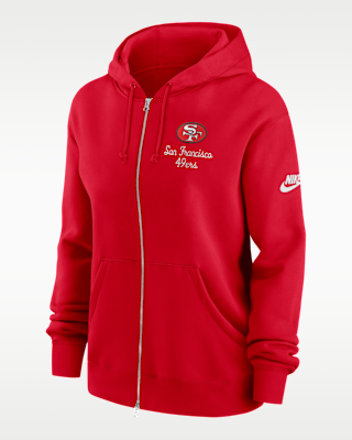 San Francisco 49ers Phoenix Rewind Women's Nike NFL Full-Zip